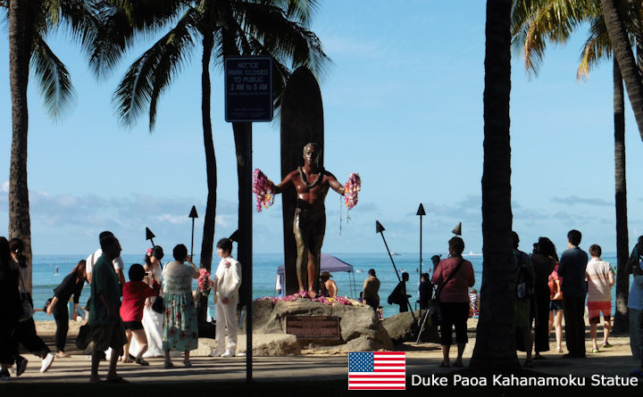 Duke Paoa Kahanamoku Statue