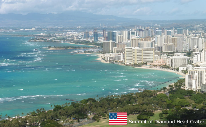 Summit of Diamond Head Crater