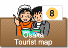 Osaka Tourist map