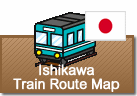 Ishikawa Train Route map