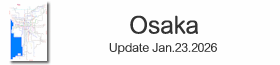Osaka Train Route map