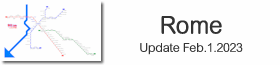 Rome Metro Route map