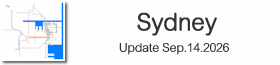 Sydney Train Route map