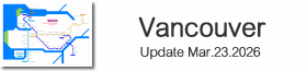 Vancouver SkyTrain Route map