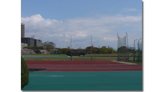 Heiwadai track and field sports place