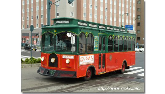 Otaru city sightseeing bus