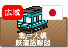 瀬戸大橋鉄道路線図