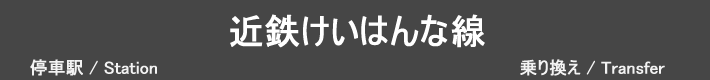 近鉄けいはんな線