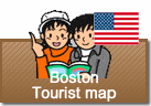 Boston Tourist map