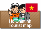Ho Chi Minh Tourist map