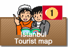 Istanbul Tourist map