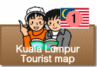 Kuala Lumpur Tourist map