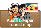 Kuala Lumpur Tourist map