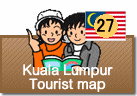 Kuala Lumpur Tourist map