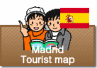 Madrid Tourist map