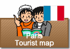 Paris Tourist map