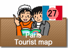Paris Tourist map