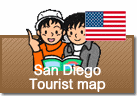 San Diego Tourist map