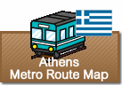 Athens Metro Route map