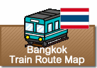 Bangkok Train Route map