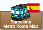 Barcelona Metro Route map