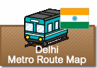 Delhi Metro Route map