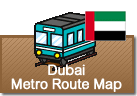 Dubai Metro Route map