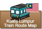 Kuala Lumpur Train Route map