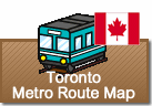 Toronto Metro Route map