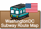 WashingtonDC Subway Route map