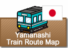 Yamanashi Train Route map