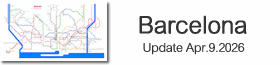 Barcelona Metro Route map