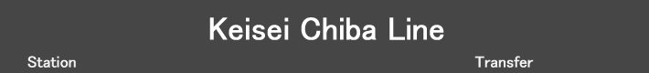 Keisei Chiba Line
