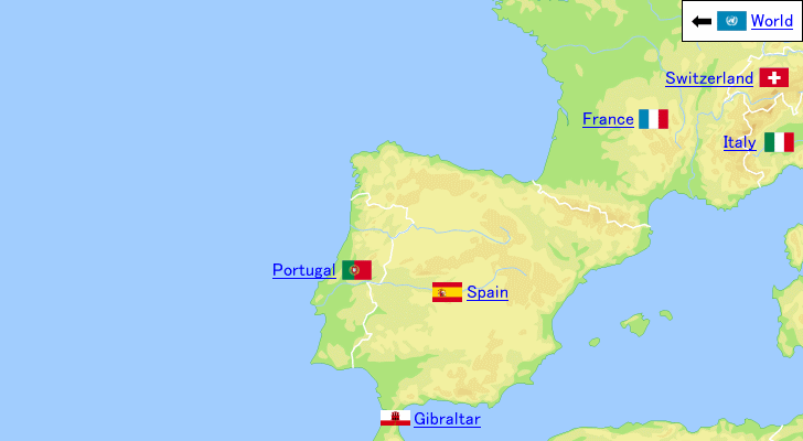 Temperature and precipitation in Portugal