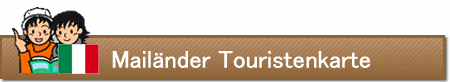 Mailänder Touristenkarte