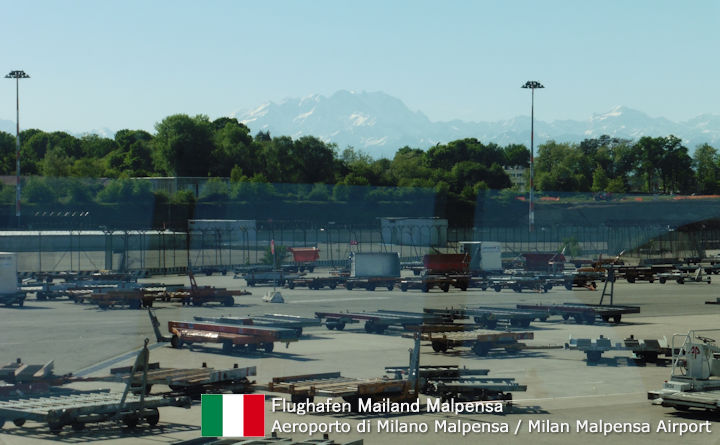 Flughafen Mailand Malpensa