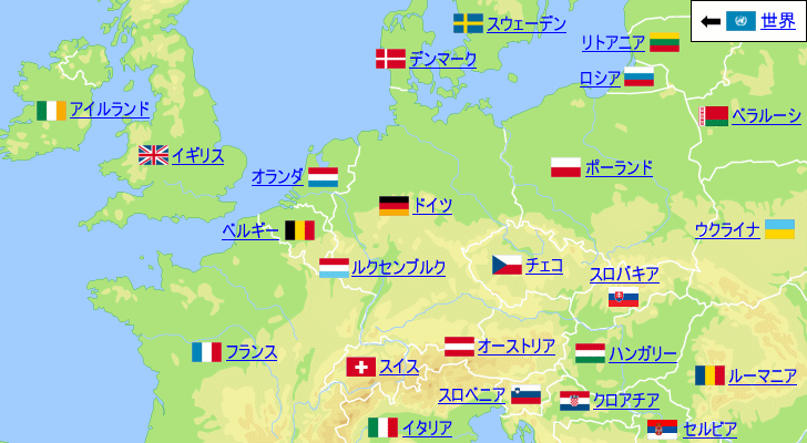 ドイツの気温と降水量