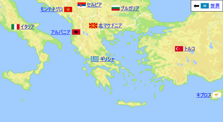 ギリシャの気温と降水量