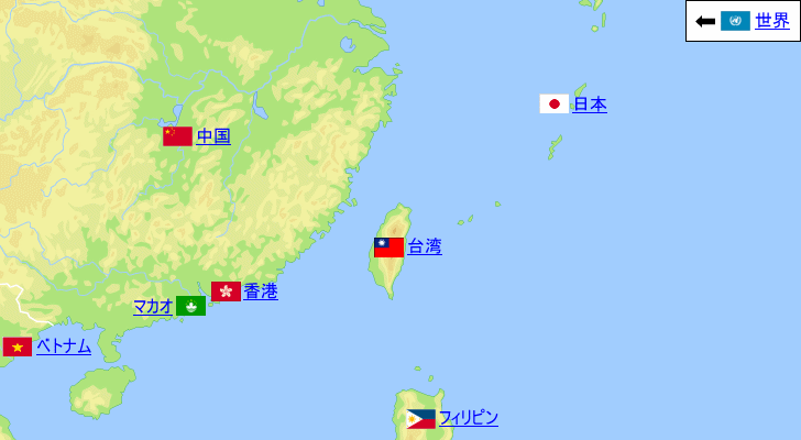 台湾の気温と降水量
