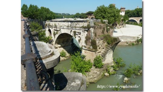 ローマ時代の橋の跡