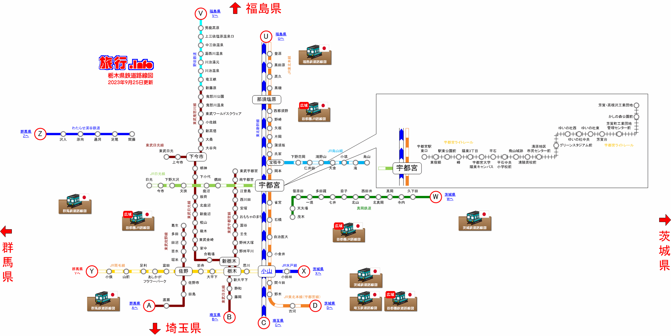 図 路線 東武 鉄道 東武伊勢崎線の路線図