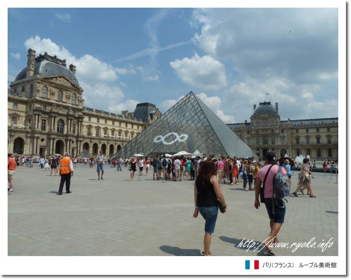 絶景が見たい ルーブル美術館 パリ